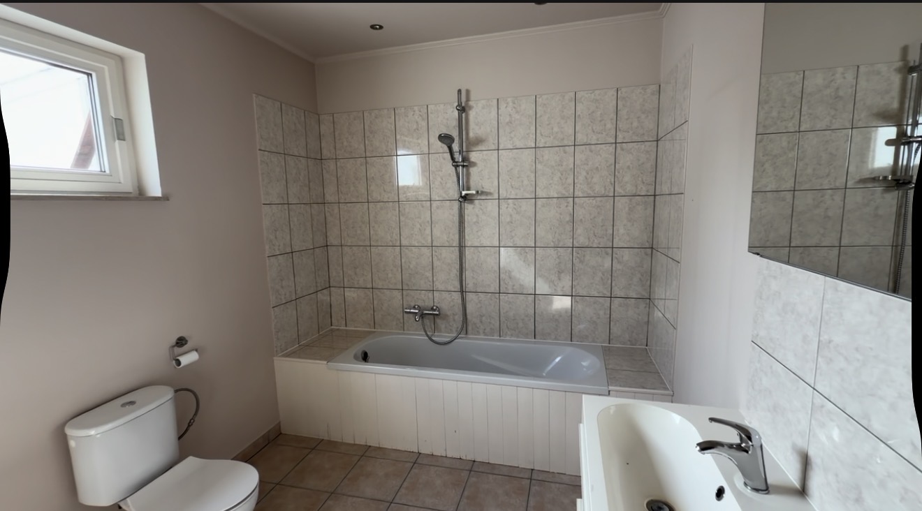 Badkamer, morgen